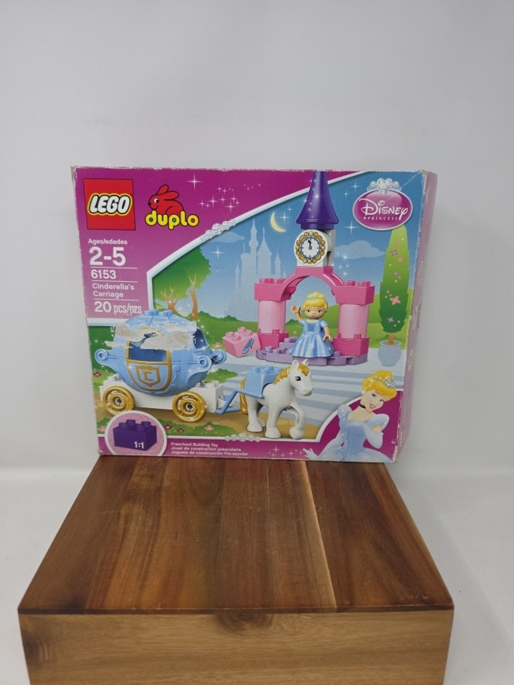 Lego Duplo Cinderella Carriage Playset - Pink, Blue & Gold